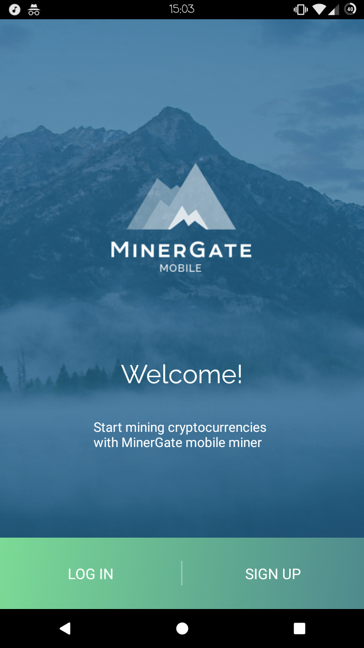 Приложение MinerGate
