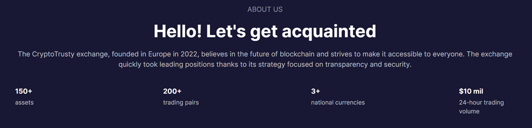 crypto trusty io биржа
