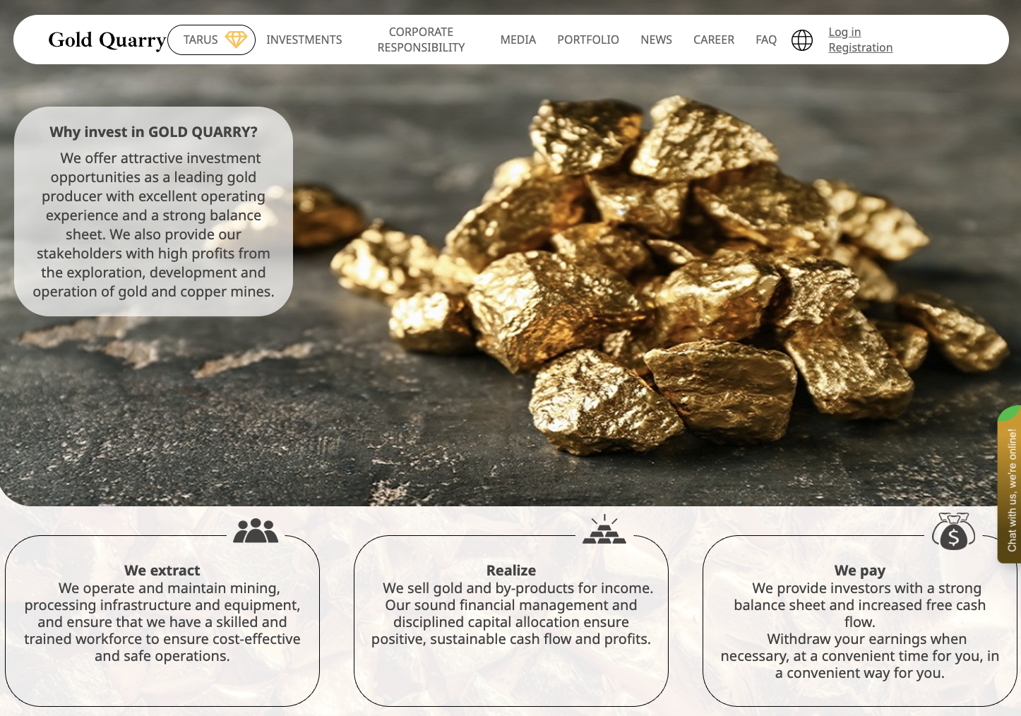 gold quarry отзывы о компании