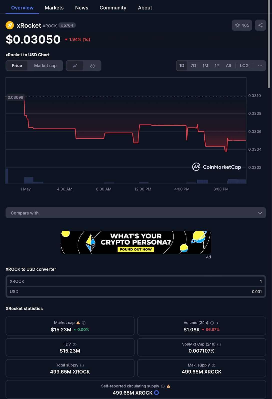 xrocket coin