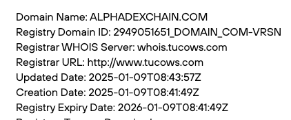 alphadexchain com